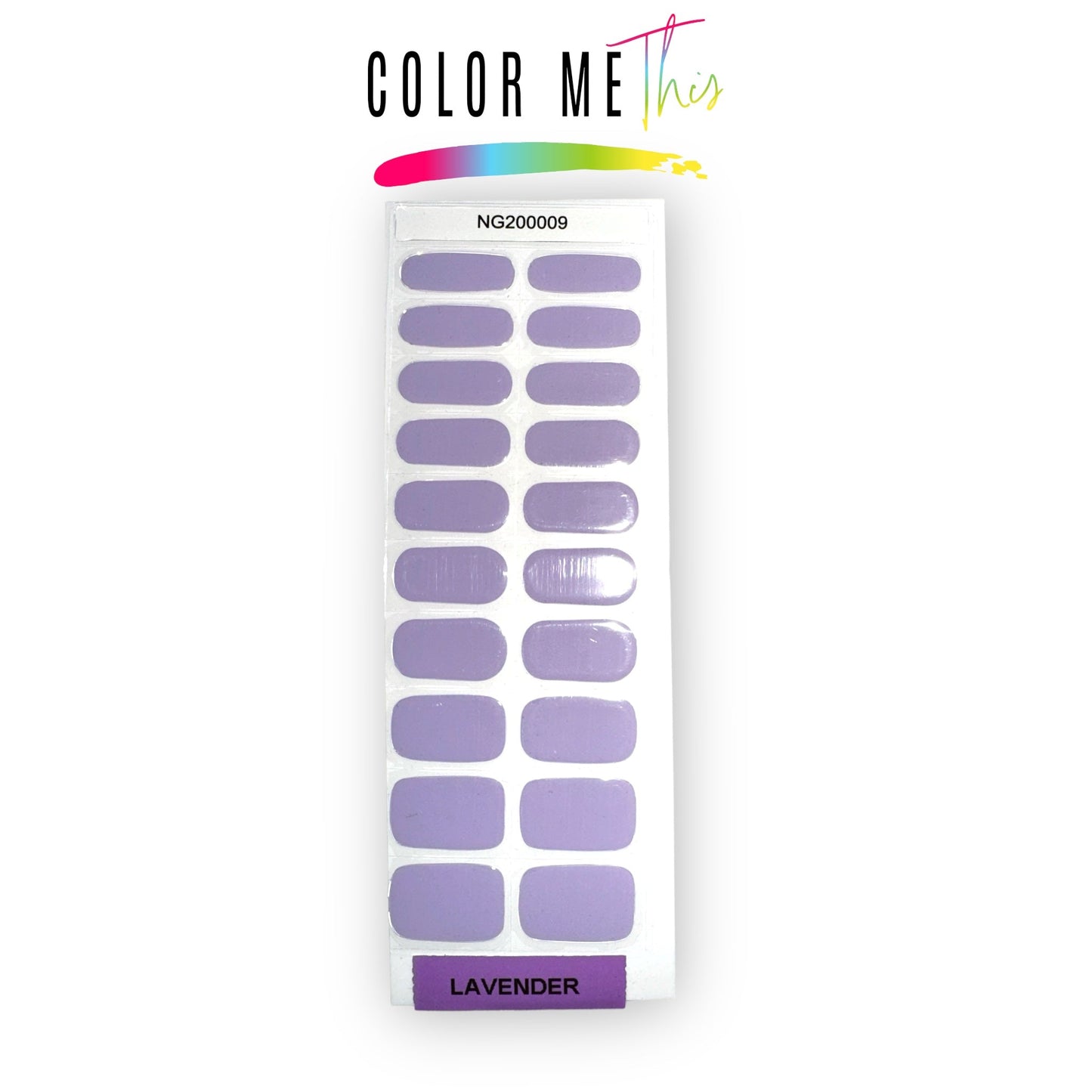 Semi-Cured Gel Nail Wraps-Solids