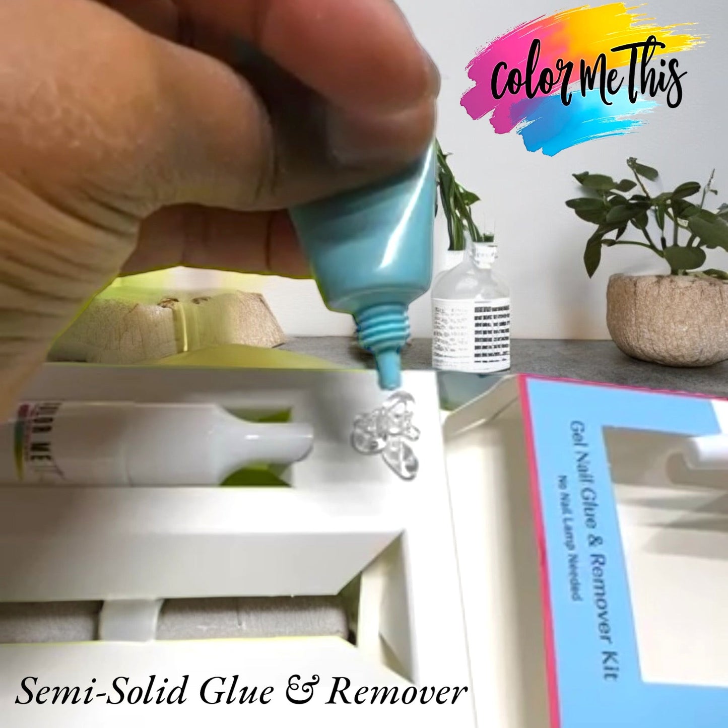 Semi-Solid Glue & Remover Kit